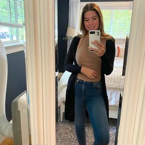 Halogen, black sweater XS